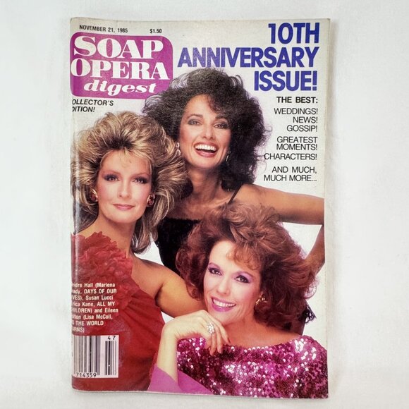 Soap Opera Digest November 21 1985 10th Anniversary Issue Collector's Edition - Picture 1 of 4